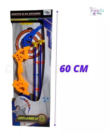 Arco Flecha Brinquedo Infantil Tiro Alvo C/ 3 Flechas - Wellkids Imagem de Arco Flecha Brinquedo Infantil Tiro Alvo C/ 3 Flechas