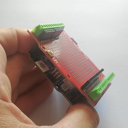Imagem de Arduino Compativel Leonardo R3 + Placa Borne Screw Bootloader Desbloqueado
