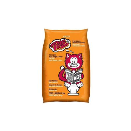 Areia Higiênica Putz 4kg Imagem de Areia Higiênica Putz 4kg