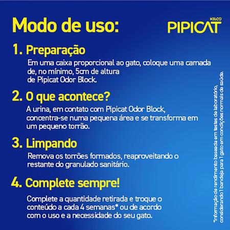 Areia Sanitária Kelco Pipicat Classic 4kg Imagem de Areia Sanitária Kelco Pipicat Classic 4kg