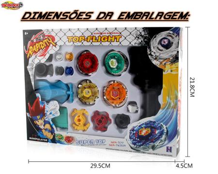 Beyblade Metal Com Lançador Original Hasbro