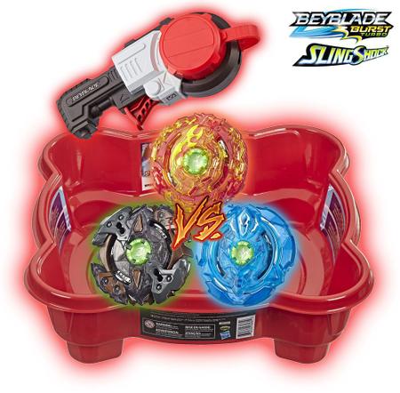 Beyblade Turbo com Lançador