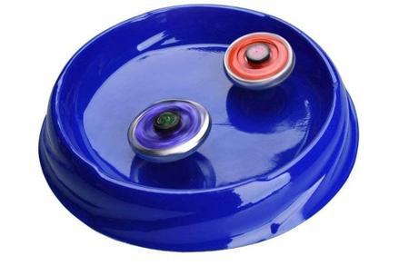 Imagem de Arena Beyblade Kit 4 Pião Metal Tornado de Led Burst Batalha Bey Blad Piao