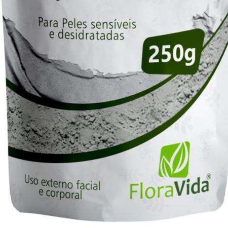 Imagem de Argila Branca 250g - Flora Vida