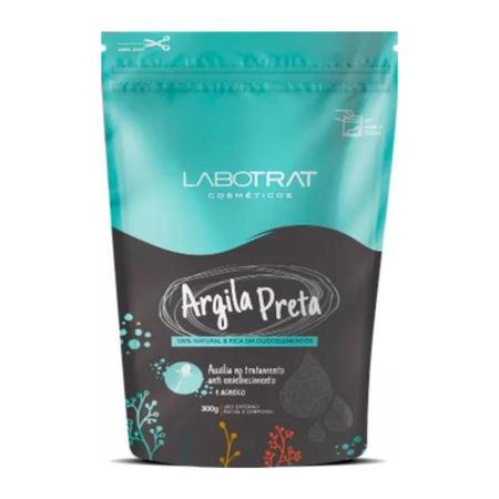 Imagem de Argila facial preta para o dia a dia 100G labotrat