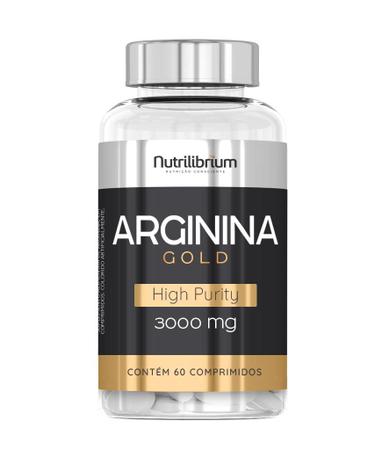 Imagem de Arginina Gold 100% Pura 3g Por Dose 60 Comprimidos Nutrilibrium