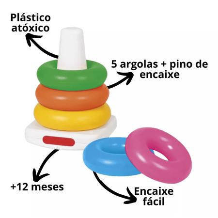 Imagem de Argola Didática Trazendo Alegria Poliplac