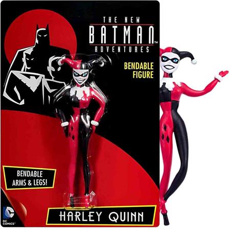 Boneca Action Figure Arlequina Dc Collectibles 18 Cm Batman no Shoptime