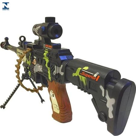 Arminha De Brinquedo Pistola Com Silenciador Som Luz E Laser - Lynx -  Brincadeiras de Faz de Conta - Magazine Luiza