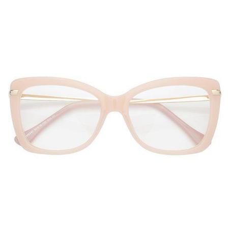 Imagem de Armação De Óculos Para Grau Feminina Quadrada MJ Preta