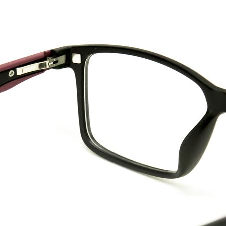 Imagem de Armação Óculos de Grau Clipon Masculino Heyan Rentanguar Clip on Lentes Polarizadas com UV400
