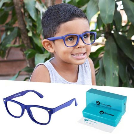 Imagem de Armação Óculos De Grau Infantil Flexível 4-10 Anos ul 227
