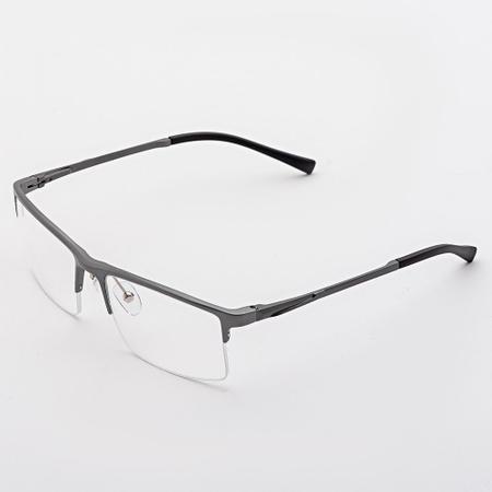 Imagem de Armação Óculos de Grau Masculino Alumínio Retangular Ítalo- Óculos Sunrise