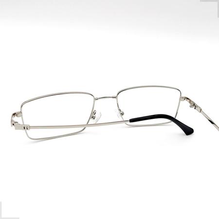 Imagem de Armação Óculos De Grau Titanium Quadrado Masculino Flexível