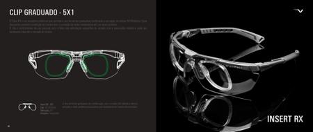 Imagem de Armação Óculos Segurança Clip Lentes De Grau Airsoft C/ Clip