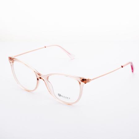 Imagem de Armação para óculos de Grau Bulget Feminino BG6349IN Retangular em Acetato Nude