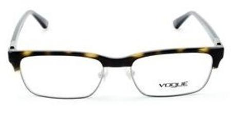 Imagem de Armação para óculos de grau Vogue VO 2805 W656 Metal e acetato marrom