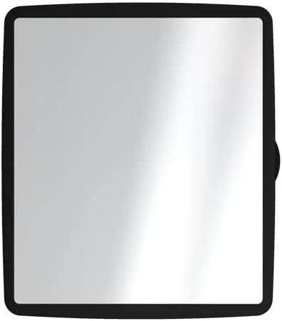 Imagem de Armarinho de Banheiro Preto com Espelho Reversível Barato Plástico Armário