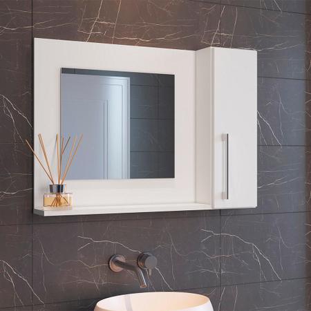 Imagem de Armário com Espelho para Banheiro 75 cm x 54 cm