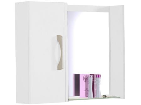 Imagem de Armário de Banheiro Aéreo com Espelho 2 Porta