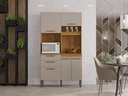 Armário De Cozinha 5 Portas 2 Gavetas Dubai Sallêto Imagem de Armário De Cozinha 5 Portas 2 Gavetas Dubai Sallêto