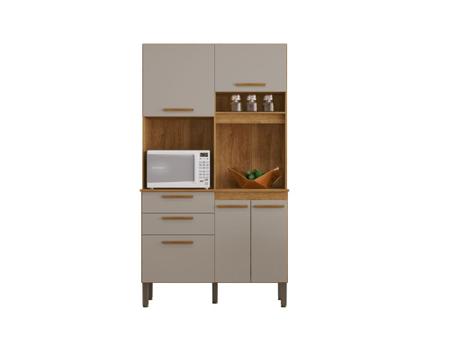 Armário De Cozinha 5 Portas 2 Gavetas Dubai Sallêto Imagem de Armário De Cozinha 5 Portas 2 Gavetas Dubai Sallêto