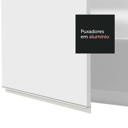 Imagem de Armário de Cozinha Aéreo 35 cm 1 Porta Branco Glamy Madesa