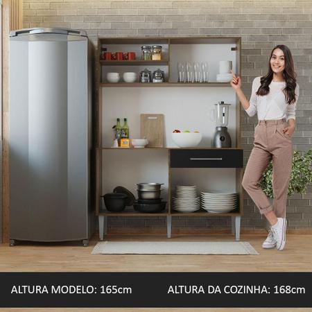 Imagem de Armário de Cozinha Compacta 120cm Life Madesa