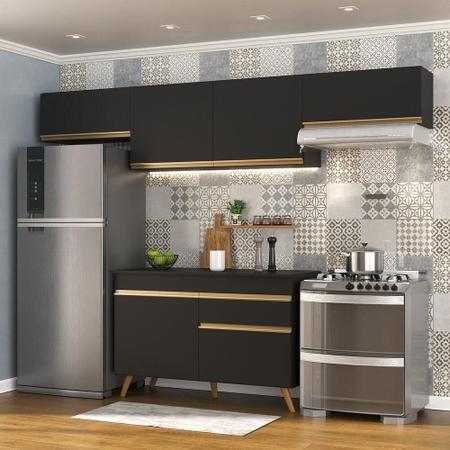 Imagem de Armário de Cozinha Compacta 260cm Veneza Multimóveis V3697