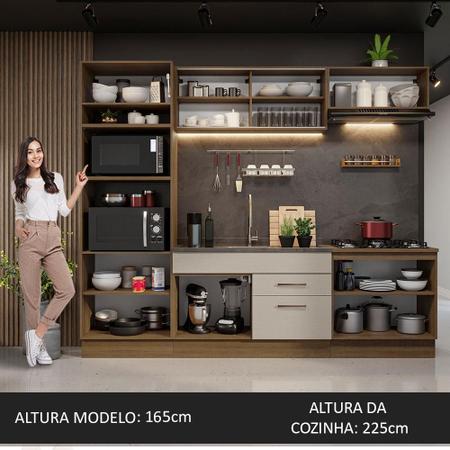 Imagem de Armário de Cozinha Completa 270cm Agata Madesa 03