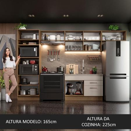 Imagem de Armário de Cozinha Completa 350cm Agata Madesa 01