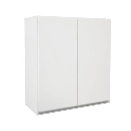 Imagem de Armário de Cozinha e Lavanderia com 2 Portas Duplo Aéreo Módulo Suspenso Top Class Batrol Branco