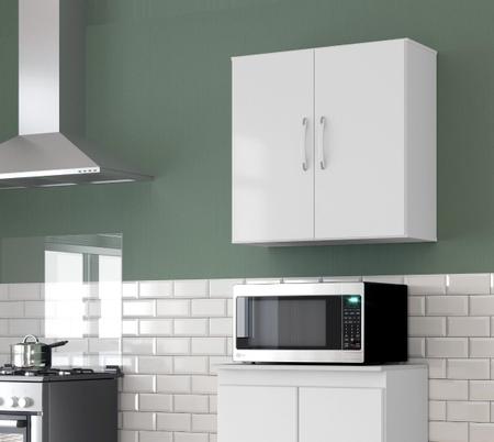 Imagem de Armário de Cozinha Multiuso 2 Portas, armário de cozinha para Micro-ondas