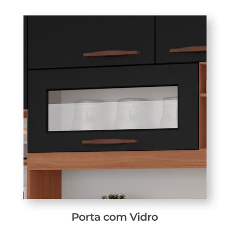 Imagem de Armário de Cozinha Siena 100% MDF Tuboarte 7 Portas e 2 Gavetas