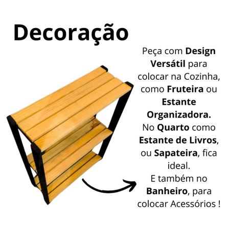 Imagem de Armário Estante Gabinete Móvel Modular Para Banheiro Lavanderia Cozinha 