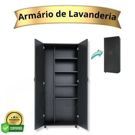 Imagem de Armário Lavanderia Multiuso 2 Portas