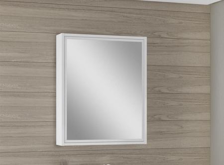 Imagem de Armário para banheiro aéreo 01 porta com espelho Blanc Móveis Bosi