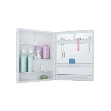 Imagem de Armário Para Banheiro Com Espelho A41 Branco - Astra
