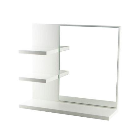Imagem de Armário para Banheiro com Espelho Nice Branco 40cm