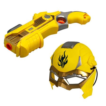 Ditudotem Lançador De Dardo Arminhas Nerf Pistola Brinquedo Menino Menina  Mascara Verde Amarelo Original Vip Toys