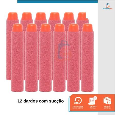 2 Arminhas de Brinquedo tipo Nerf Lançador de Dardos Infantil Estimular  Pontaria Criança Alta Precisão 4 Alvo 12 Dardos - Baby Style - Lançadores  de Dardos - Magazine Luiza