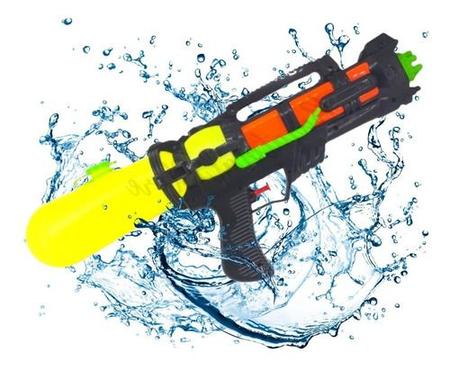 Lança Água Arminha Arma Pistola Brinquedo Water Gun 26Cm - Art Brink -  Lançadores de Água - Magazine Luiza