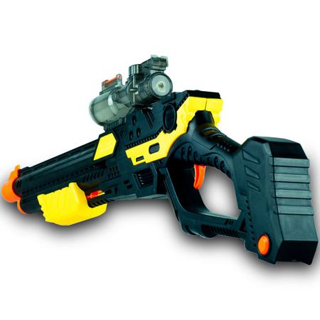 Mini Arminha De Brinquedo Lança Dardos Nerf Pistola Pressão