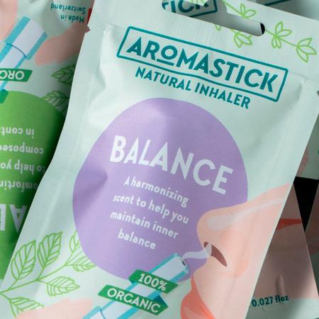 Imagem de Aromastick Balance Inalador Nasal Natural - Combo 2 Unidades