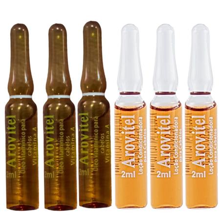 Arovitel Extrato de Jaborandi + Vitamina A 2ml (5 de cada) Imagem de Arovitel Extrato de Jaborandi + Vitamina A 2ml (5 de cada)