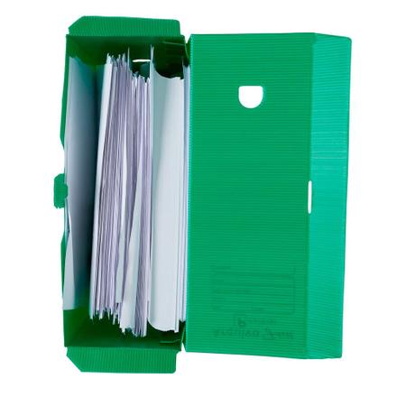 Imagem de Arquivo Morto Polycart de Plástico Prontobox Verde 4008 com 10 Unidades
