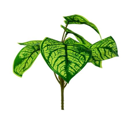 Arranjo de Planta Artificial em Vaso de Plástico - Melhores Ofertas Imagem de Arranjo de Planta Artificial em Vaso de Plástico