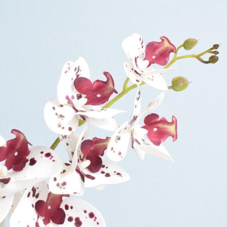 Imagem de Arranjo Orquídea Artificial Tigre no Vaso Rose Gold  Formosinha