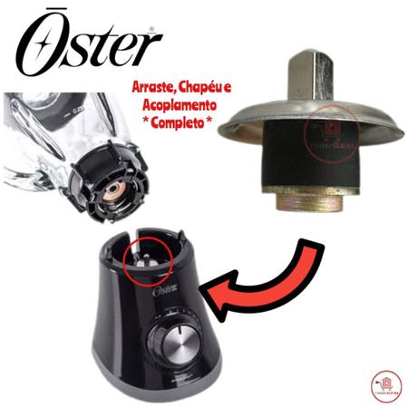 Imagem de Arraste Completo Do Motor P/ Liquidificador Oster clássico/ Osterizer/ Delighter/ Maximum