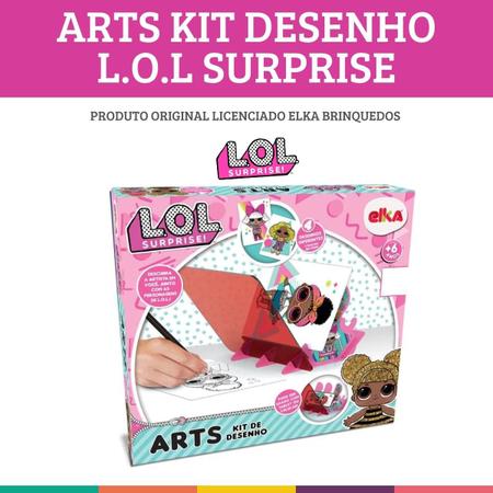 Kit de Desenho - Arts - LOL Surprise - Elka